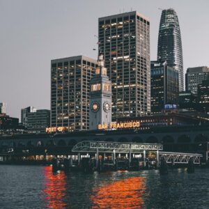 Salsa Dancing in San Francisco, CA at night!
