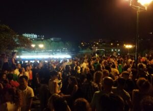 Paris Nightlife-Salsa Dancing on the Seine River
