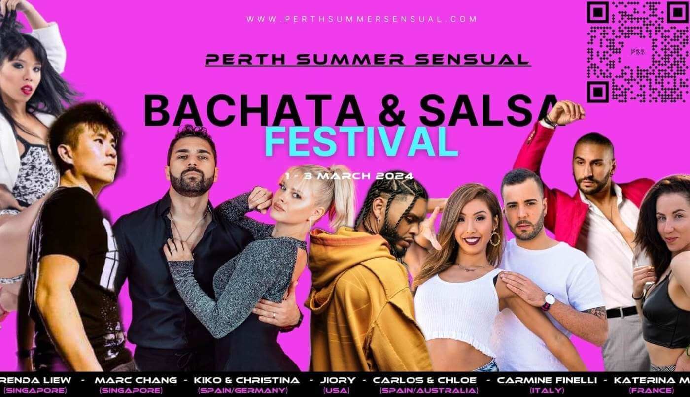 PERTH BACHATA & SALSA SUMMER FESTIVAL WILL BE HOT!