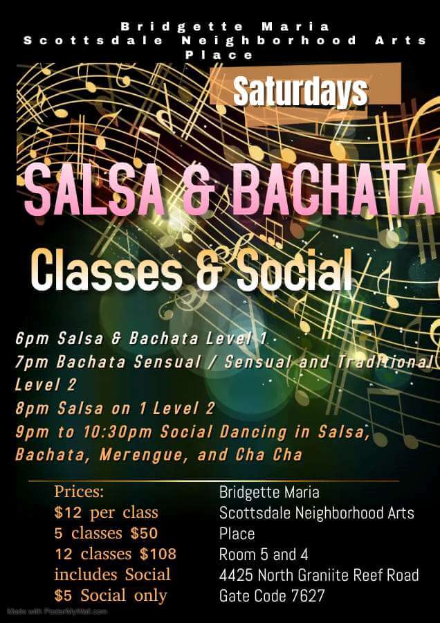 Salsa & Bachata Classes & Social Scottsdale, AZ