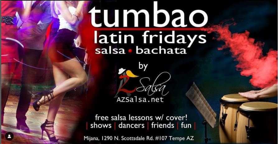 Salsa Dancing in Phoenix at Tumbao Latin Fridays
