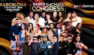Bachata Dance Artists attending the 2026 Barcelona Dance Life Bachata Congress!